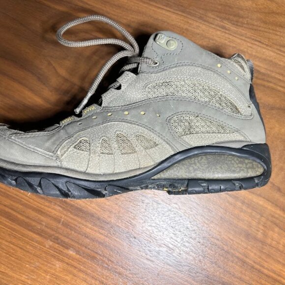 Merrell 10 Siren Song mid sport GTX women's sea grass hiking ortholite boot - Picture 3 of 5